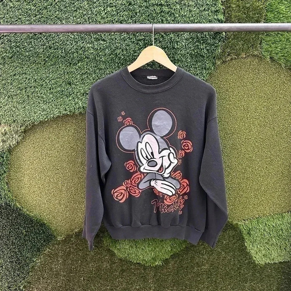 Vintage Disney Mickey Mouse Crewneck Medium - Picture 1 of 7